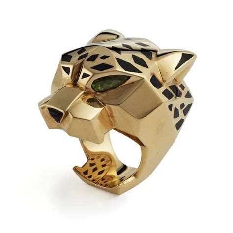 cartier panther pin|cartier panther ring vintage.